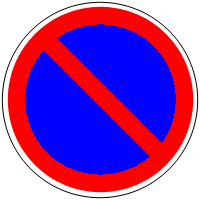Panneau stationnement interdit